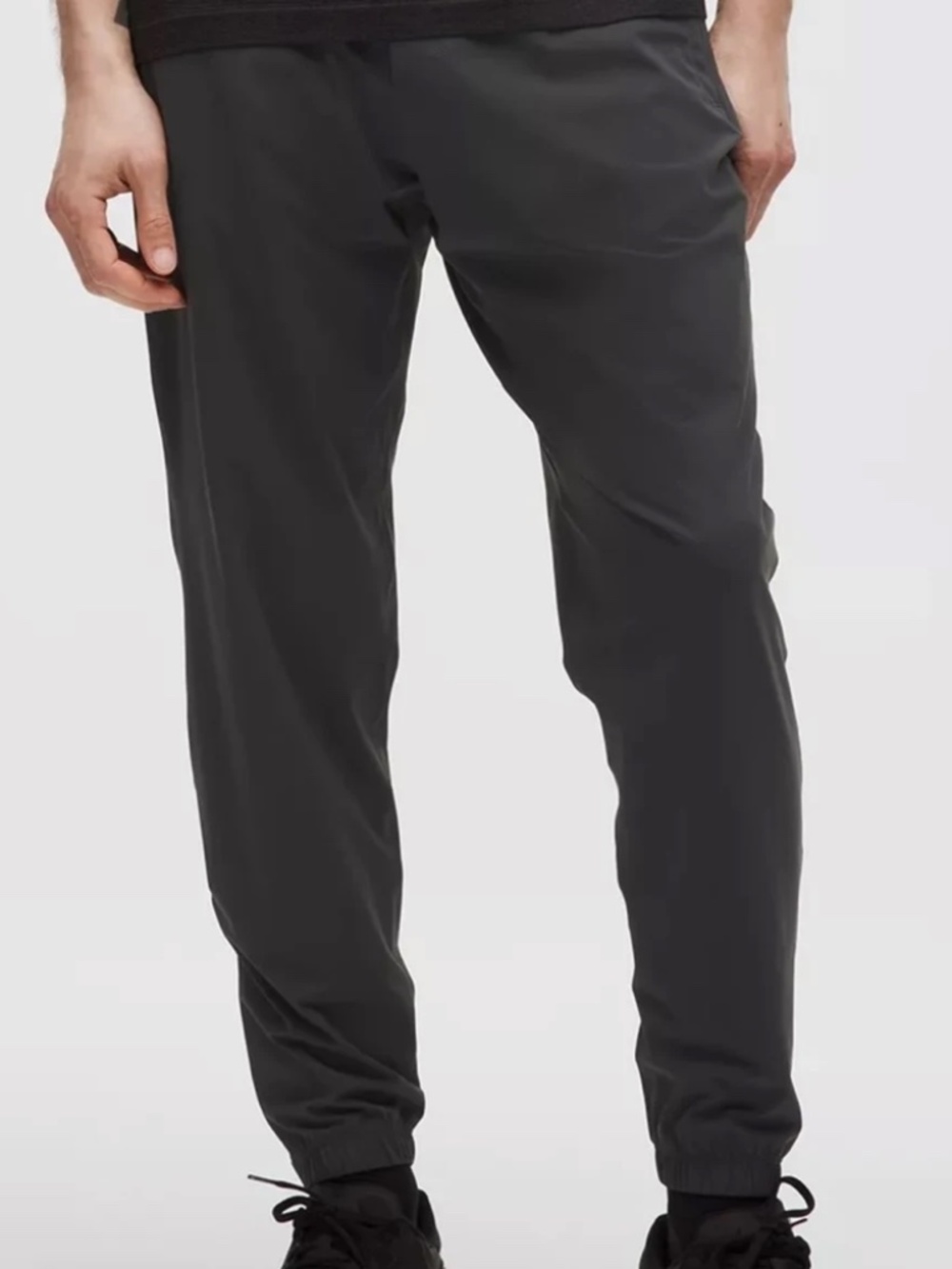 <New W/ Tag! Men's Lululemon Surge Jogger Grey Athletic Light Weight Pants